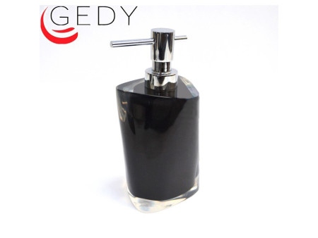 Dosasapone erogatore in metallo serie TWIST color nero - Gedy