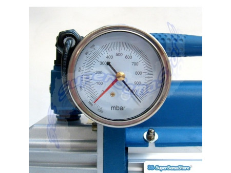 Pompa per il vuoto monostadio 42 Lt con frusta e raccordo