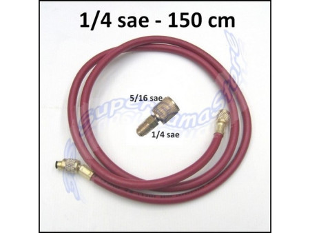 Pompa per il vuoto monostadio 42 Lt con frusta e raccordo