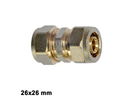 Multistrato avvitare - Giunto manicotto 26 x 26 mm