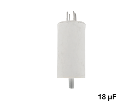 Condensatore di marcia universale 18 µF - 440 Vac - 50/60 Hz