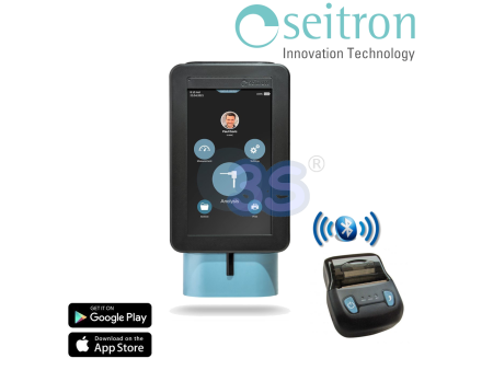 Analizzatore di combustione Novo 2ST touch screen con stampante esterna Bluetooth - Seitron