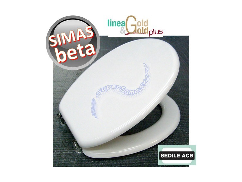 Sedile per wc BETA Simas - ACB Ercos linea GOLD