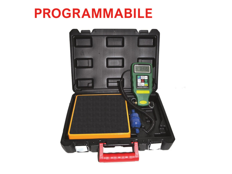 Bilancia programmabile per cariche gas refrigerante - portata massima 100 Kg