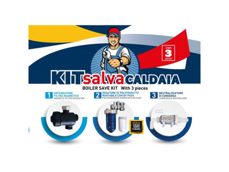 Kit salvacaldaia ECO defangatore + dosatore + neutralizzatore - Euroacque