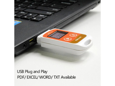Elitech RC-5+ data logger, registratore di temperatura USB report in PDF