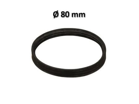Guarnizione di tenuta Ø 80 mm per tubi e raccordi acciaio canna fumaria