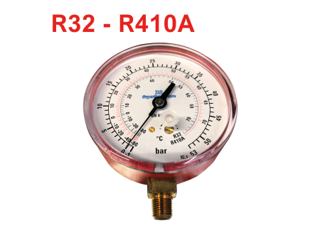 Manometro di alta pressione scale gas R32 e R410A