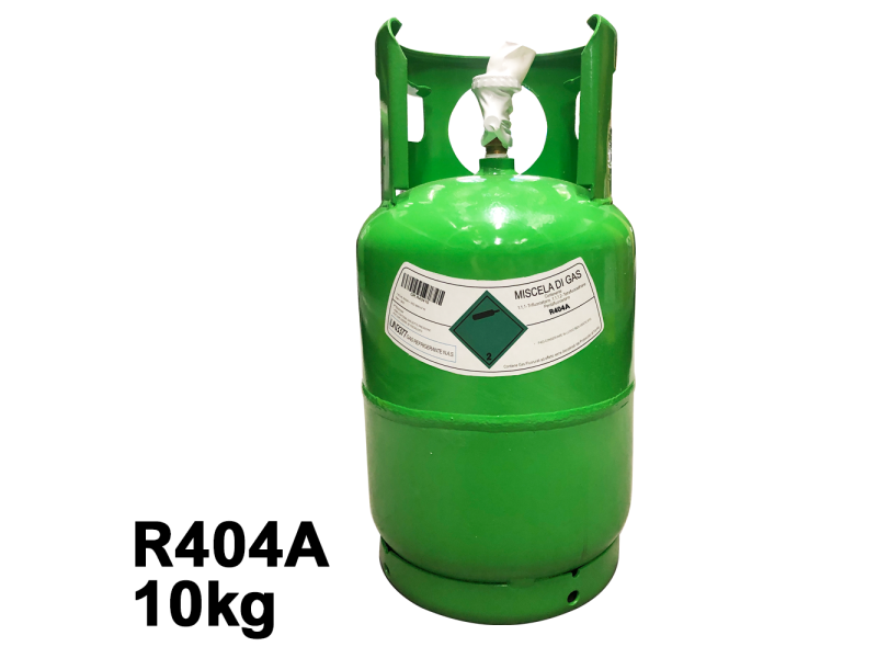 Bombola gas refrigerante R404A 10 Kg netti - refrigerazione