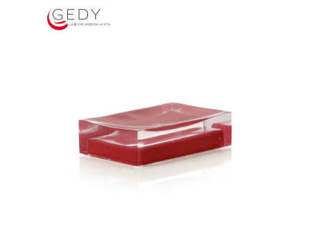 Porta saponetta RAINBOW color rosso