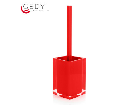 Scopino wc RAINBOW color rosso