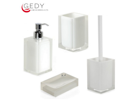 Serie completa 4 pezzi RAINBOW color bianco