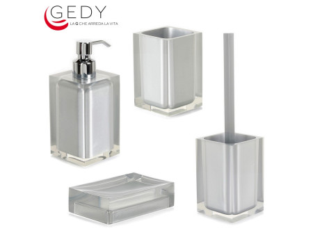 Serie completa 4 pezzi RAINBOW color grigio