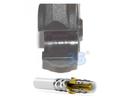 Ganascia pinza per pressatrice profilo TH Ø 26 mm raccordi multistrato