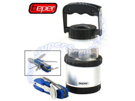 Lanterna da camping e coltellino multiuso