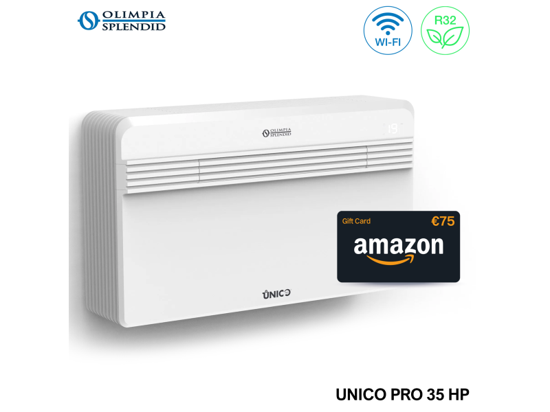 OLIMPIA UNICO PRO 35 HP EVAN senza U.E. WiFi integrato caldo e freddo