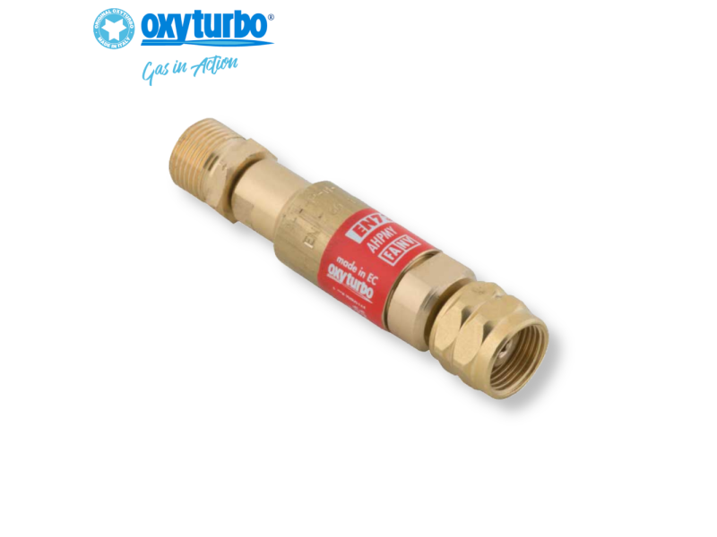 VALVOLA DI SICUREZZA PER GAS PER RIDUTTORE DI PRESSIONE DA 3/8 SX PASSO GAS  - PORTATA 3000 L/H