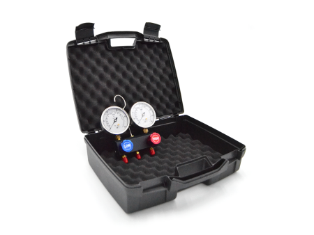 GRUPPO MANOMETRICO A 2 VIE PER CO2 - R744