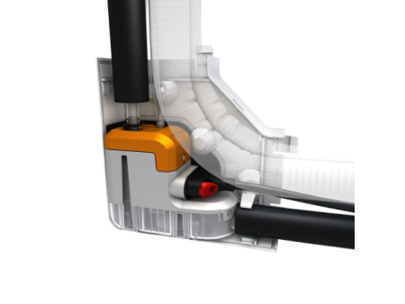 POMPA SCARICO CONDENSA PER SPLIT CON CANALINA 80X60 BIANCA MODELLO DELTA PACK SAUERMANN