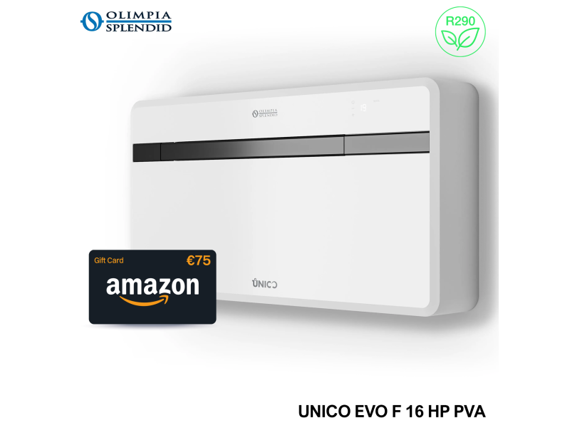 OLIMPIA UNICO EVO F 16 HP PVA senza U.E. caldo e freddo