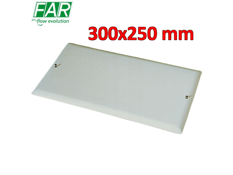 6140300 - COPERCHIO 300X250 PER CASSETTA COLLETTORE CON VITI E FISSAGGIO FAR