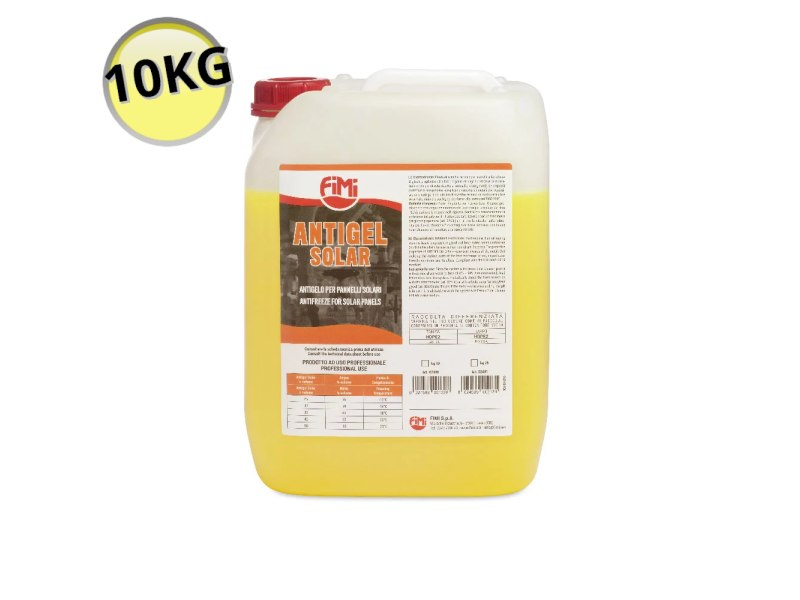 ANTIGEL SOLAR ANTIGELO PER PANNELLI SOLARI - TANICA DA 10 KG