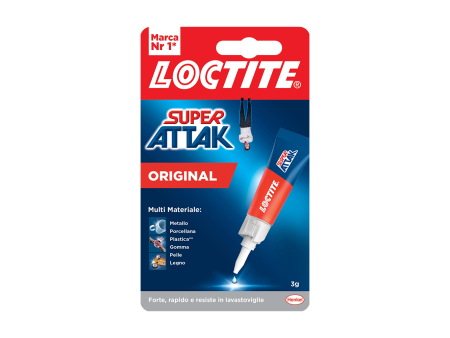 Super Attak Original Plus da 3 gr - colla adesiva Loctite
