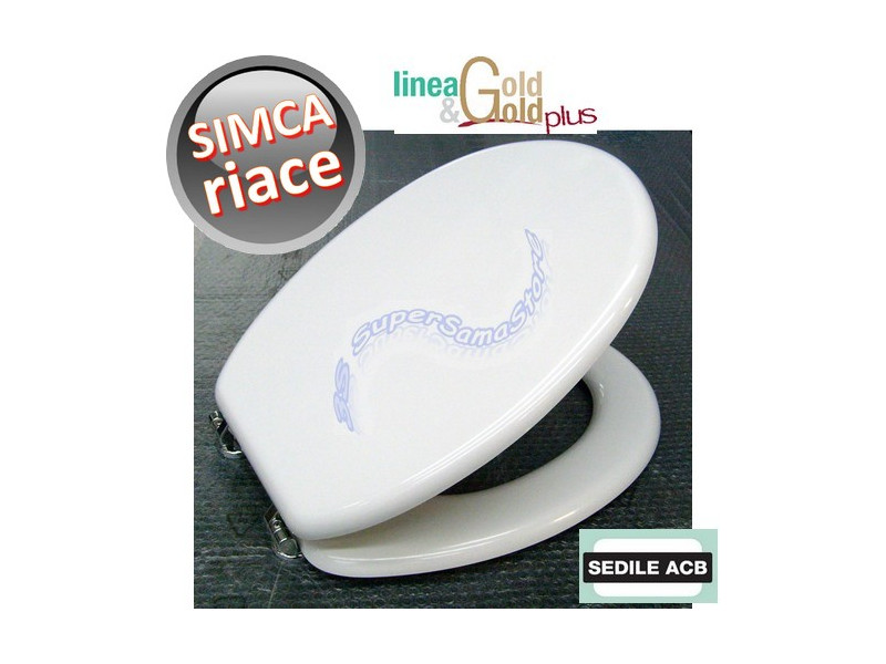 Sedile per wc RIACE Simca - ACB Ercos linea GOLD