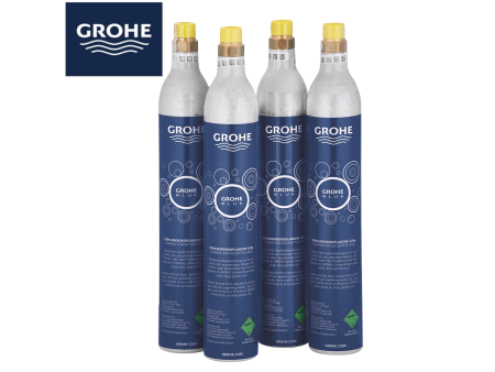 Starter kit Blue bombola CO2 DA 425 G (4 PEZZI) GROHE