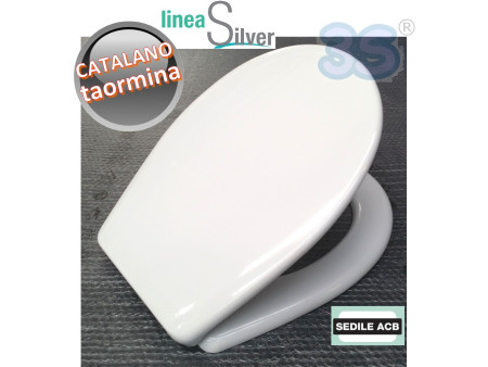 Sedile per wc TAORMINA Catalano in termoindurente - ACB Ercos