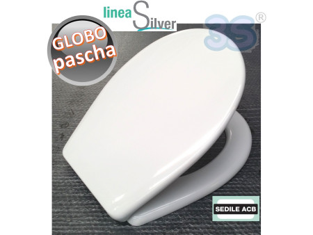 Sedile per wc PASCHA Ceramica Globo in termoindurente - ACB Ercos