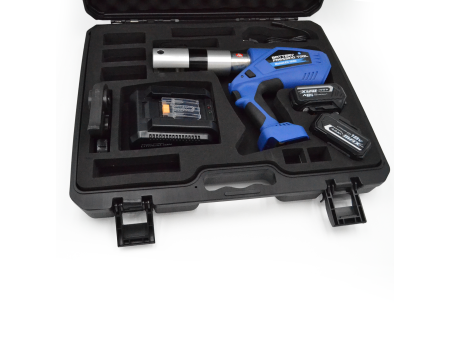 Pressatrice a batteria per raccordi rame e multistrato - 2 batterie