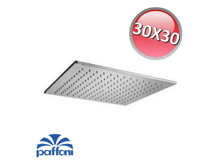 Soffione doccia quadrato 30x30 cm - Syncro King Paffoni
