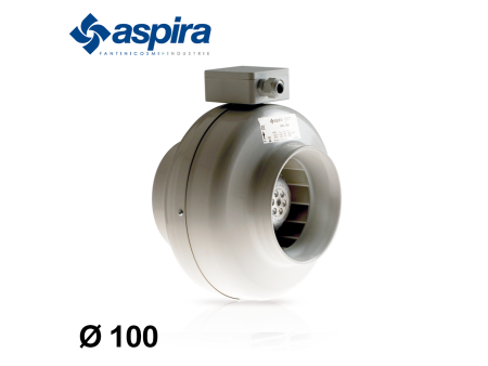 Aspiratore centrifugo AKL100 Aspira per tubazioni condotti Ø 100 mm