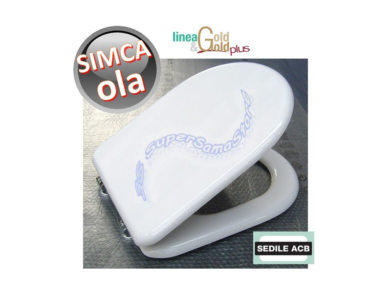 Sedile coperchio per wc OLA Simca - ACB linea GOLD