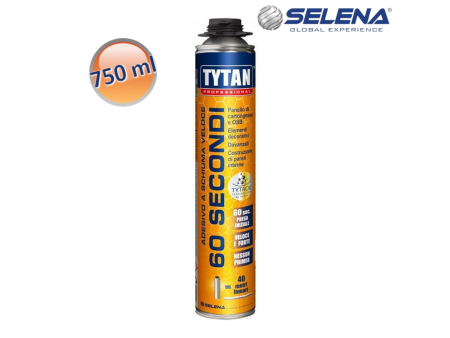 60 SECONDI Schiuma Adesiva RAPIDA MANUALE 750 ml