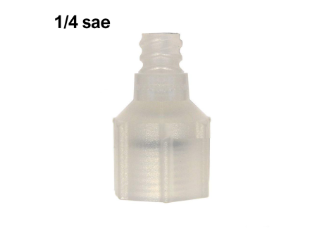 Adattatore per cartucce e sistemi Push&Fill in plastica da 1/4 SAE
