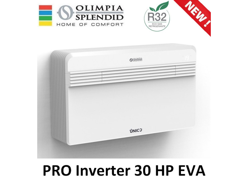 Olimpia Splendid Climatizzatore Unico Pro 30 Eva R32 Inverter Caldo / Freddo senza Unità Esterna