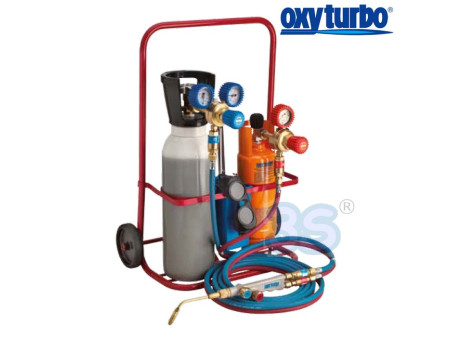 Stazione di saldatura ossipropanica - Turbo set super mini 5 Lt Oxyturbo