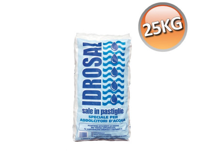 Sale in pastiglie per addolcitore e depuratore acqua - 25 KG di sali