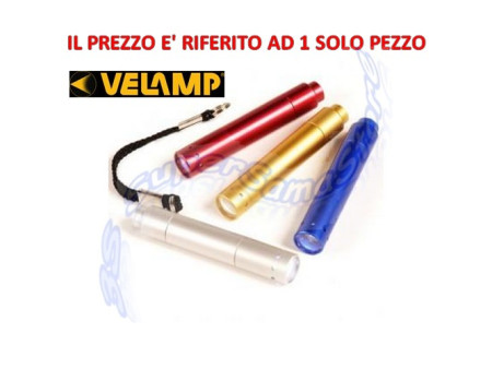 Mini torcia in alluminio anodizzato