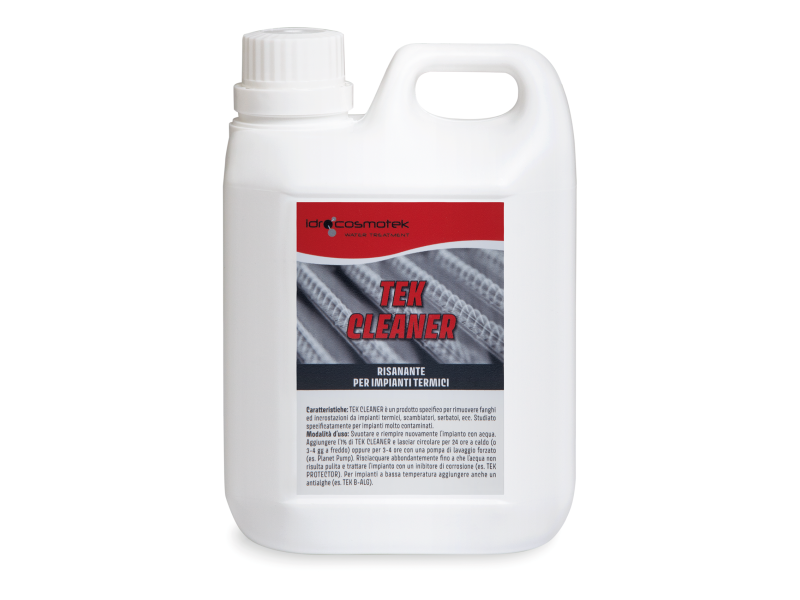 TEK CLEANER- Pulitore risanante per Impianti termici riscaldamento caldaia