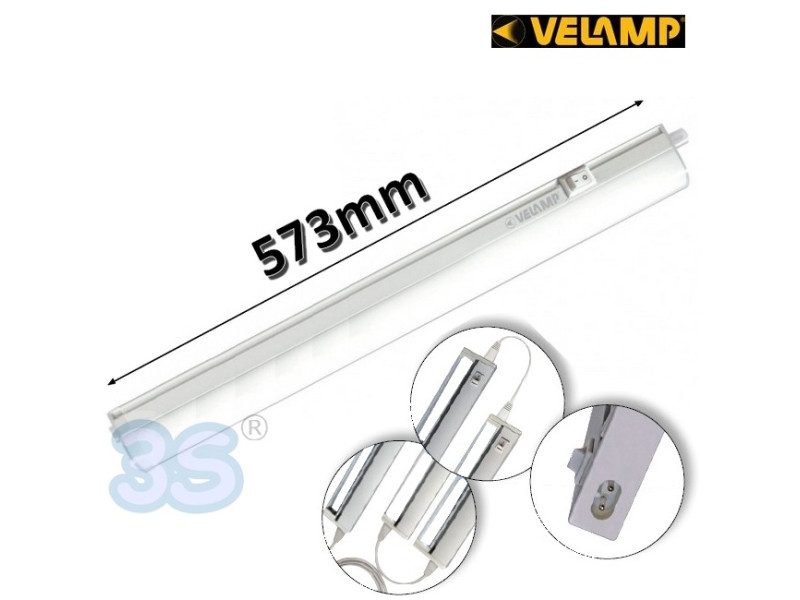 Lampada sottopensile - reglette cm 60 con 48 LED VELAMP