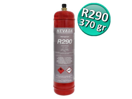 BOMBOLA GAS REFRIGERANTE R290 PROPANO - 370 GR.