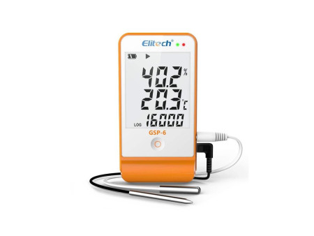 Data logger registratore dati temperatura e umidità 16000 punti per catena del freddo di refrigerazione