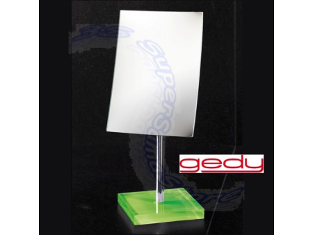 Specchio ingranditore d'appoggio verde - RAINBOW GEDY