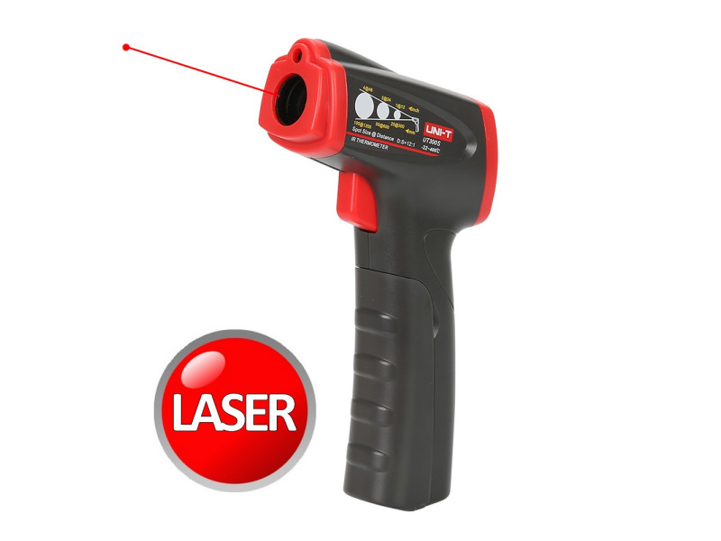 Pirometro - Termometro digitale laser a infrarossi UT300S