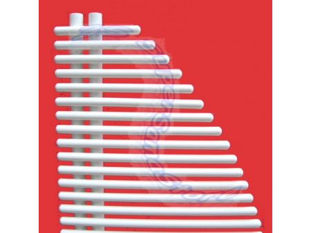 Termoarredo design VELA ERCOS bianco cm 180x60 - Idropolis