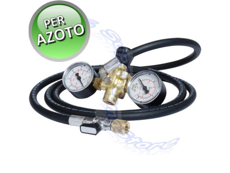Riduttore di pressione per cartucce di AZOTO