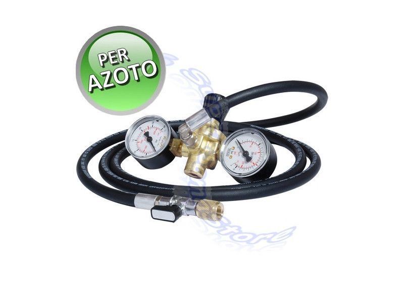 Riduttore di pressione per cartucce di AZOTO